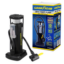 Goodyear Foot Pump Mini Tyre Inflator Pool Air Bed Camping Car Bike 900052