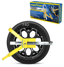 GOODYEAR ALLOY WHEEL CLAMP LOCK CAR CARAVAN TRAILER BIKE SECURITY LOCK 900141