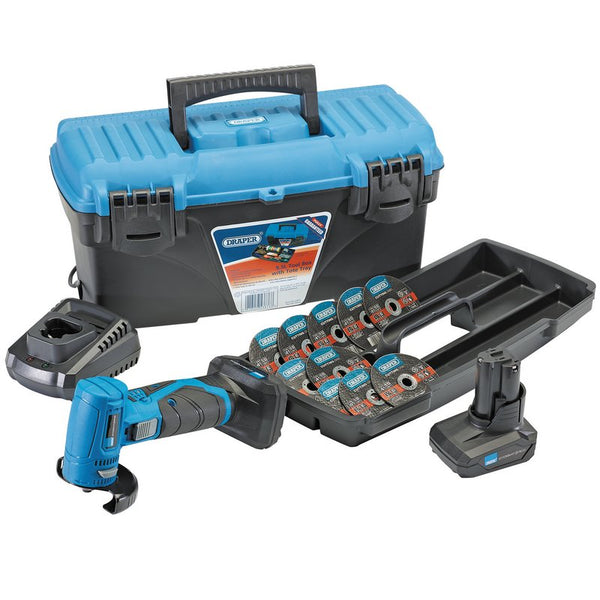 Draper Storm Force&#174; 10.8V Angle Grinder/Cut-Off Tool Kit - Tool Kit 2