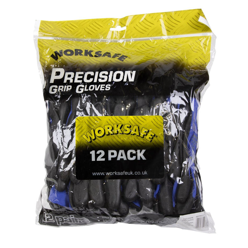 Lightweight Precision Grip Gloves (Large) - Pack of 12 Pairs