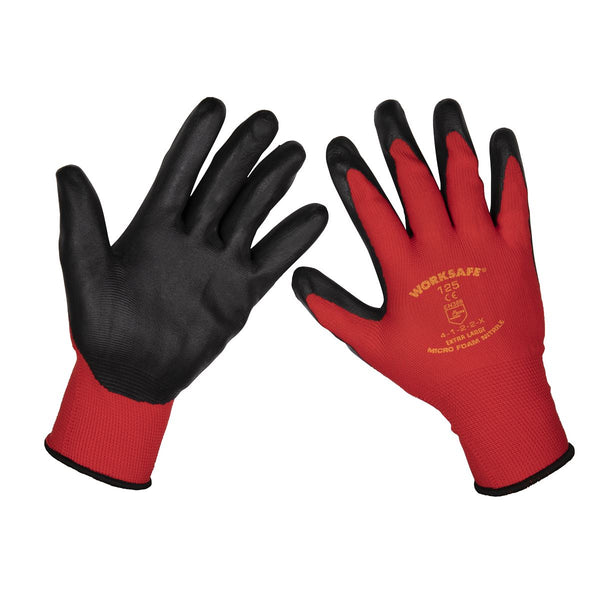 Flexi Grip Nitrile Palm Gloves (X-Large) - Pack of 12 Pairs