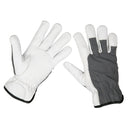 Sealey Worksafe&reg; Super Cool Hide Gloves, Large - Pair 9136L