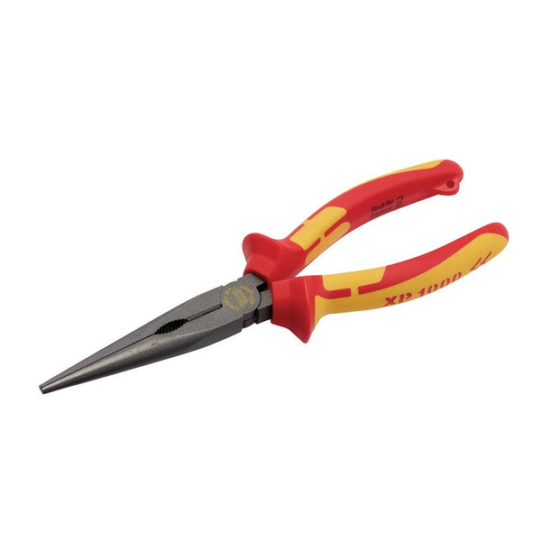 XP1000&#174; VDE Long Nose Pliers, 200mm, Tethered