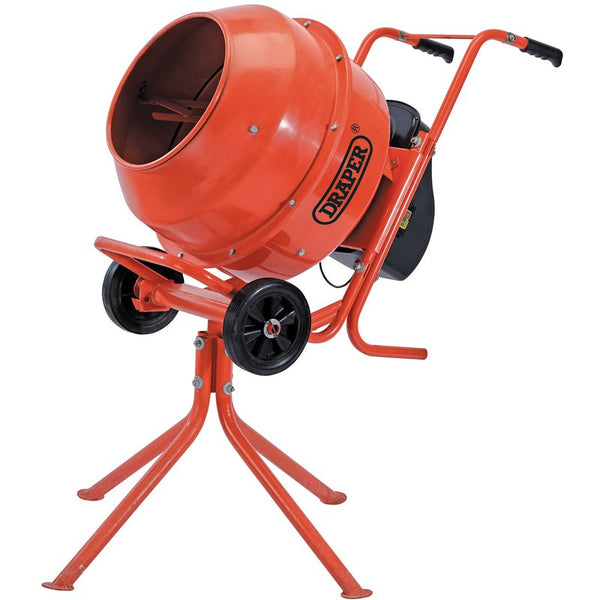 230V Cement Mixer, 160L, Full Assembly Required