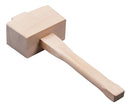 Wooden Mallet Head Hammer Hardwood Shaft 4.5" Head Camping Woodworking A1500