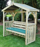 Wooden Garden Arbour Seat Bench Chair SITS 3 Pressure Treated ANASTASIA New