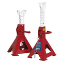 Sealey Auto Rise Ratchet Axle Stands (Pair) 3 Tonne Capacity per Stand AAS3000