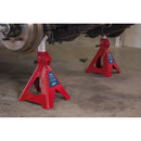 Sealey Auto Rise Ratchet Axle Stands (Pair) 5 Tonne Capacity per Stand AAS5000