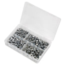 Sealey Steel Nut Assortment DIN 934 - 1/4"-1/2"UNF 320pc AB029SN