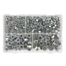 Sealey Steel Nut Assortment DIN 934 - 1/4"-1/2"UNF 320pc AB029SN