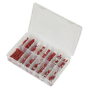 Sealey Crimp Terminal Assortment 260pc - Red AB039RT