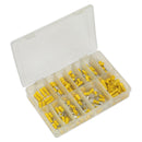Sealey Crimp Terminal Assortment 140pc - Yellow AB041YT