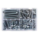 Sealey High Tensile Setscrew, Nut & Washer Assortment M10 150pc AB052SNW