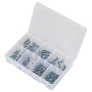Sealey Button Head High Tensile 10.9 Socket Screw Assortment M5-M10 108pc - DIN 912 AB053BH