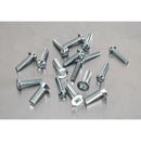 Sealey Countersunk & Pan Head Pozi Machine Screw Assortment M5-M8 264pc AB054MS