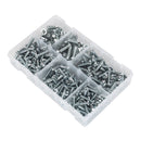 Sealey Countersunk & Pan Head Pozi Machine Screw Assortment M5-M8 264pc AB054MS