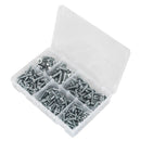 Sealey Countersunk & Pan Head Pozi Machine Screw Assortment M5-M8 264pc AB054MS