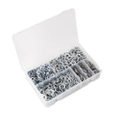 Sealey Zinc Plated Spring Washer Assortment M6-M16 1010pc - DIN 127B AB058SW