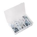 Sealey Zinc Plated Repair Washer Assortment M5-M10 240pc AB059RW