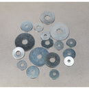 Sealey Zinc Plated Repair Washer Assortment M5-M10 240pc AB059RW