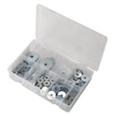 Sealey Zinc Plated Repair Washer Assortment M5-M10 240pc AB059RW