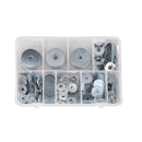 Sealey Zinc Plated Repair Washer Assortment M5-M10 240pc AB059RW