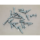 Sealey Zinc Plated Self-Drilling Pan Head Phillips Screw Assortment 500pc AB060SDS