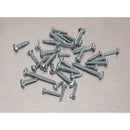 Sealey Zinc Plated Self-Tapping Pan Head Pozi Screw Assortment 700pc - DIN 7981CZ AB063STPH
