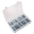 Sealey Zinc Plated Self-Tapping Pan Head Pozi Screw Assortment 305pc - DIN 798CZ AB064STPP