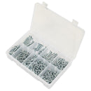 Sealey Zinc Plated Self-Tapping Pan Head Pozi Screw Assortment 305pc - DIN 798CZ AB064STPP