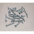 Sealey Zinc Plated Self-Tapping Countersunk Pozi Screw Assortment 600pc AB065STCP