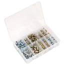Sealey Metric/Imperial Brake Pipe Nut Assortment 200pc AB068BPN