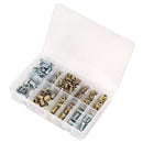 Sealey Metric/Imperial Brake Pipe Nut Assortment 200pc AB068BPN