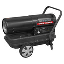 Sealey Space Warmer&reg; Kerosene/Diesel Heater with Wheels 100,000Btu/hr AB1008