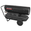 Sealey Space Warmer&reg; Kerosene/Diesel Heater with Wheels 240,000Btu/hr AB2380