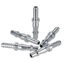 Sealey PCL Adaptor Tailpiece 1/4" Bore Hose - Pack of 5 AC06
