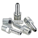 Sealey PCL Screwed Tailpiece Male 1/4"BSPT - 1/4" Hose - Pack of 5 AC08