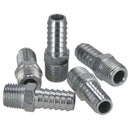 Sealey PCL Screwed Tailpiece Male 1/4"BSPT - 3/8" Hose - Pack of 5 AC09