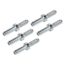 Sealey PCL Double End Hose Connector 1/4" Hose - Pack of 5 AC10