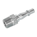 Sealey PCL Screwed Adaptor Male 3/8"BSPT - Pack of 5 AC19