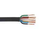 Sealey 30m Thin Wall Automotive Cable 6 x 1mm� 32/0.20mm, 1 x 2mm� 28/0.30mm - Black AC28307CTH