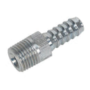 Sealey PCL Screwed Tailpiece Male 1/4"BSPT - 5/16" Hose - Pack of 5 AC39