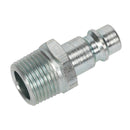 Sealey PCL Screwed Adaptor Male 3/8"BSPT - Pack of 2 AC83