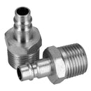 Sealey PCL Screwed Adaptor Male 1/2"BSPT - Pack of 2 AC84