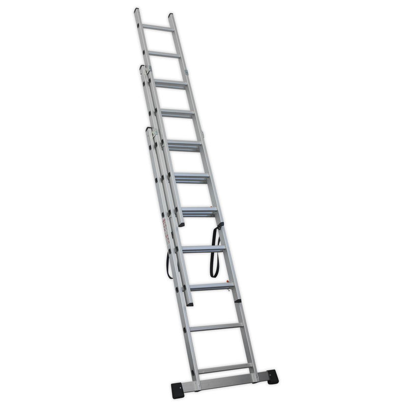 Aluminium Extension Combination Ladder 3x7 EN 131