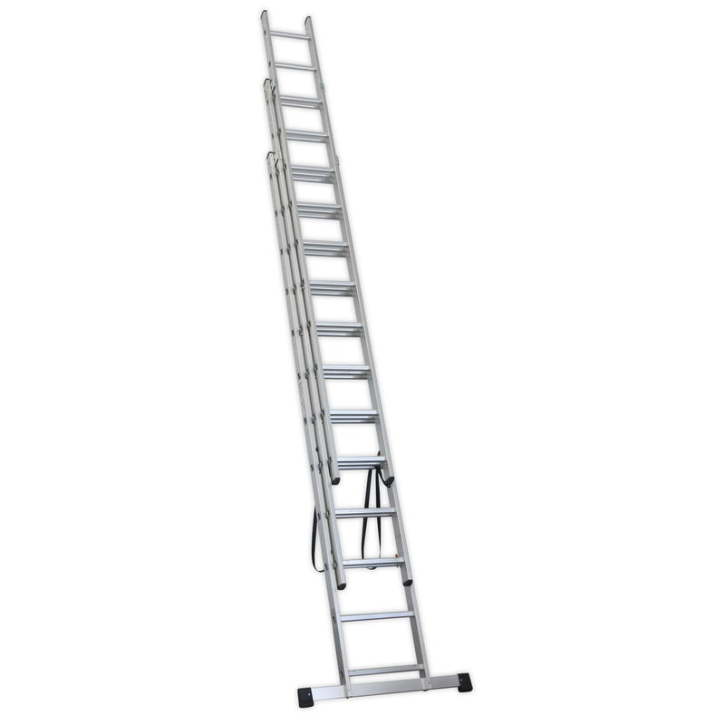 Aluminium Extension Combination Ladder 3x12 EN 131