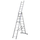 Sealey Extension Combination Ladder 3 x 9 Aluminium - EN 131 ACL3
