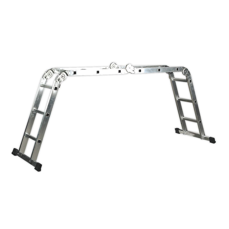 Aluminium Folding Platform Ladder 4-Way EN 131