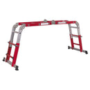 Sealey Aluminium 4-Way Multipurpose Adjustable-Height Ladder - EN 131 AFPL2
