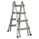 Sealey Aluminium 4-Way Telescopic Adjustable-Height Ladder - EN 131 AFPL3